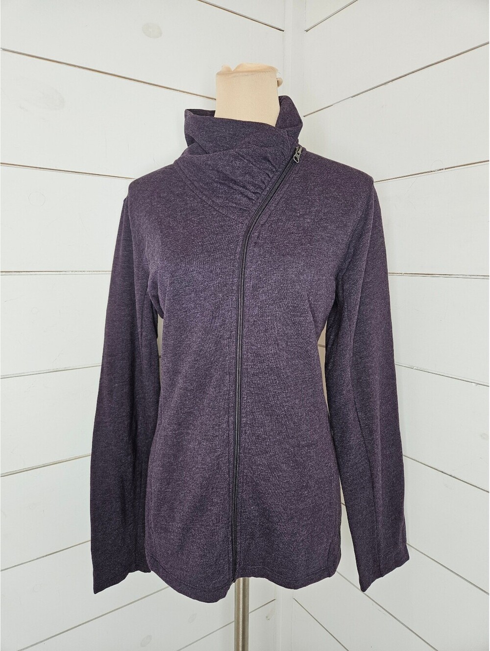 Tuff Athletics large purple fleece jacket